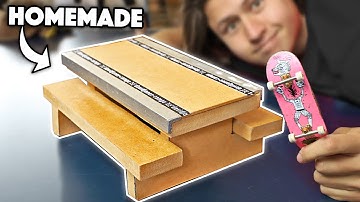 D.I.Y FINGERBOARD PICNIC TABLE!