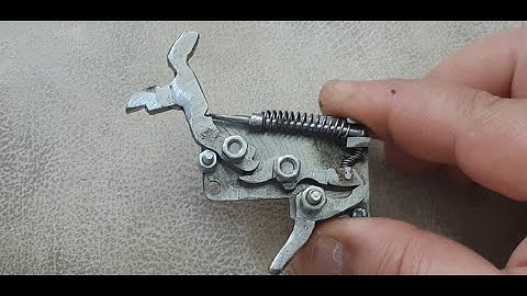 trigger mechanism| How a gun (deringer) works!