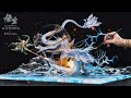 Black Myth Wukong Diorama: 21 Days Sculpting Dragon Boss  Epic Polymer Clay &amp; Resin Art