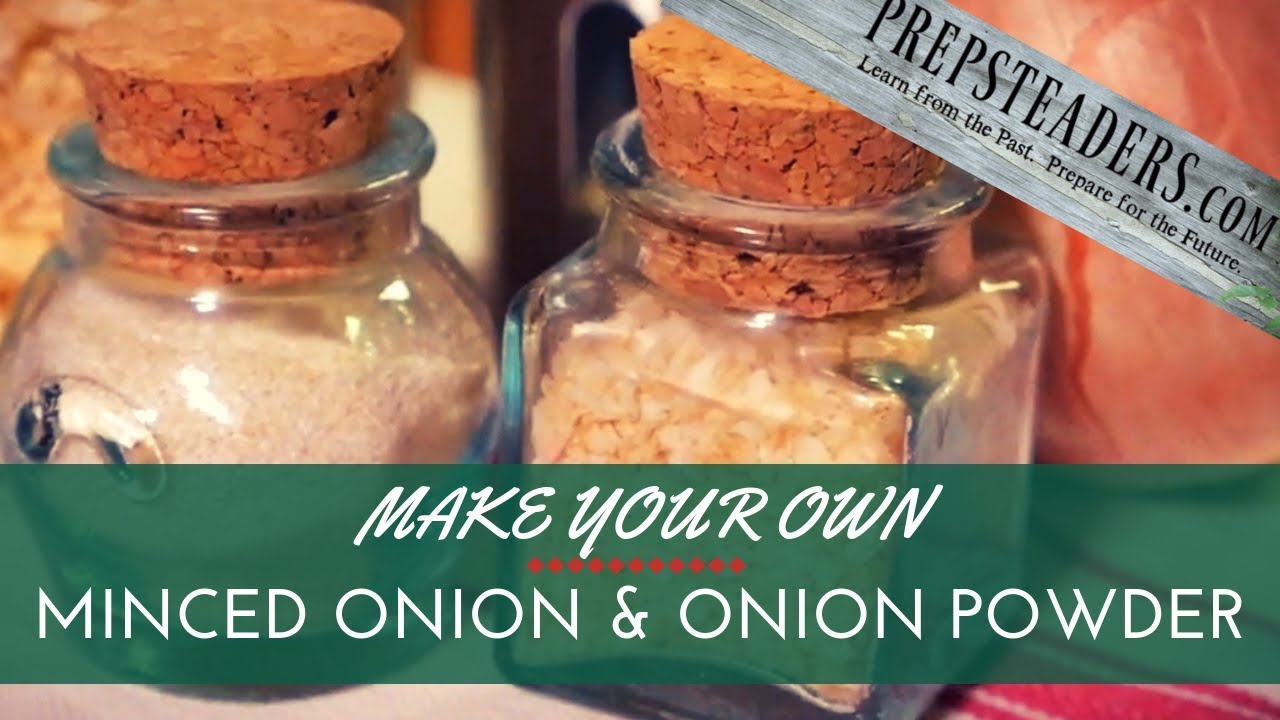 How to Make Better for You Minced Onions at Home