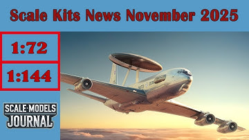 Scale Models News / Aviation and Space 1:72, 1:144 - November 2025
