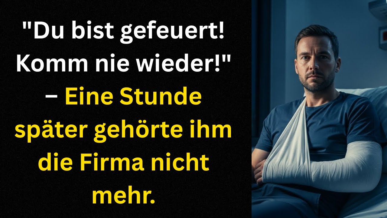 Mein Chef feuerte mich per SMS im Krankenhaus – er wusste nicht, dass mir das Gebäude gehört.