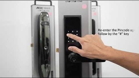 User Registration for L8 Smart Lock