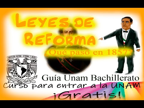 Leyes de Reforma | ¿Cuál fue el Plan de Tacubaya? | Curso de ingreso a la prepa UNAM