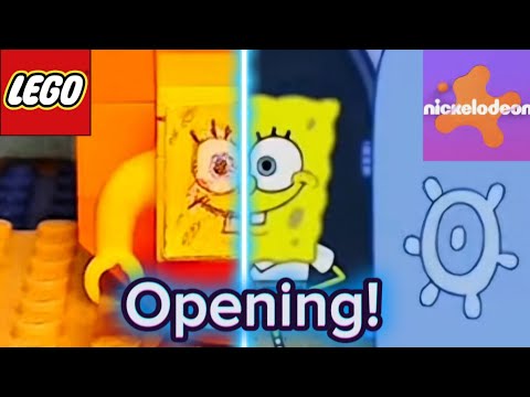 Spongebob Squarepants intro theme in LEGO!