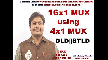 16x1 mux using 4x1 mux || 16x1 multiplexer using 4x1 multiplexer || 16 to 1 mux using 4 to 1 mux