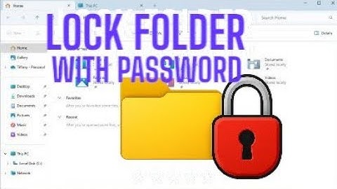 How To Password Protect A Folder (2025 Guide)