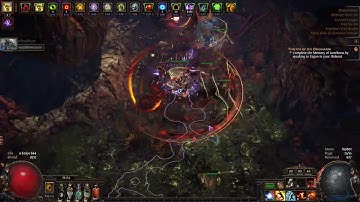 POE 3.27 Flicker Strike Berserker / Rage Vortex of Berserking - T17 Map