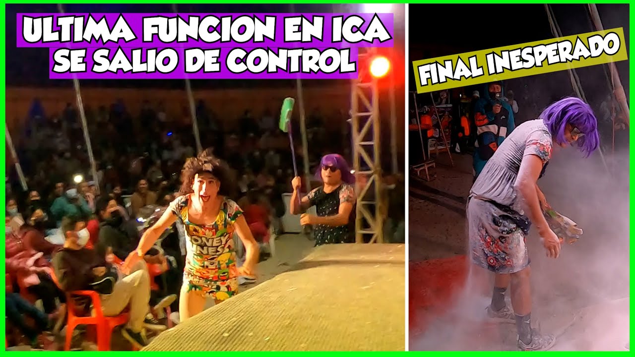 ULTIMA FUNCION DEL CIRCO SE SALIO DE CONTROL 