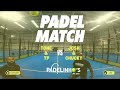 Padelinhos  🎾 003 - Josh &amp; Chuck 🏆 vs TP &amp; Tone FULL MATCH 6-4 | 6-2 | 6-3