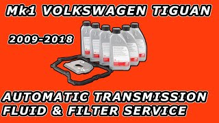 How to Perform an Automatic Transmission Fluid & Filter Service | Mk1 Volkswagen Tiguan (20092018)