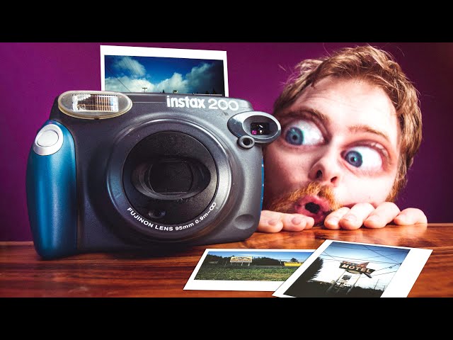 Fujifilm instax wide 200 instant photography camera full review - YouTube