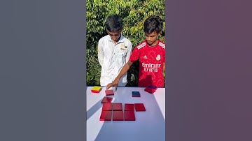 Jibon or Mojahid playing amazing memory matching game. #funny #shorts #funwithbrotherz