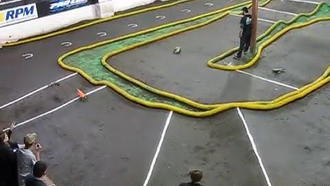 Mod 2wd Buggy A Main, Race 25 - 2016 Spring Classic, Bluegroove Raceway, WDM, IA- 4-3-2016