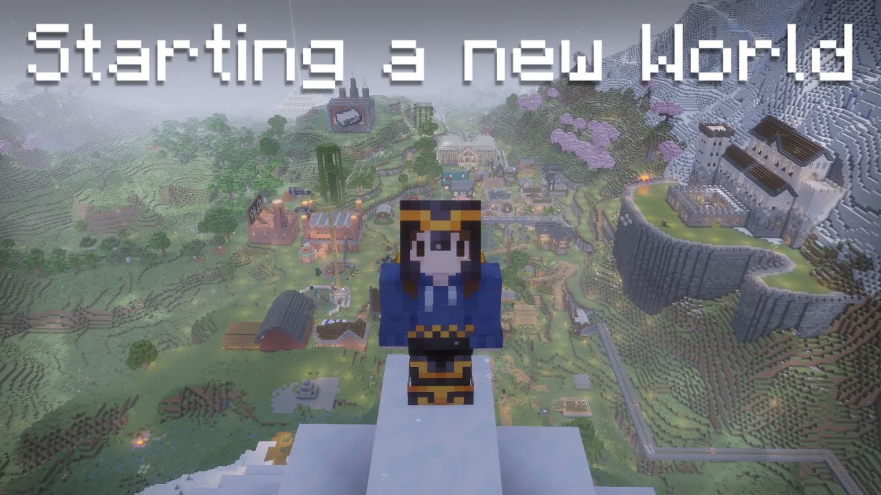Starting a New World in Minecraft! - YouTube