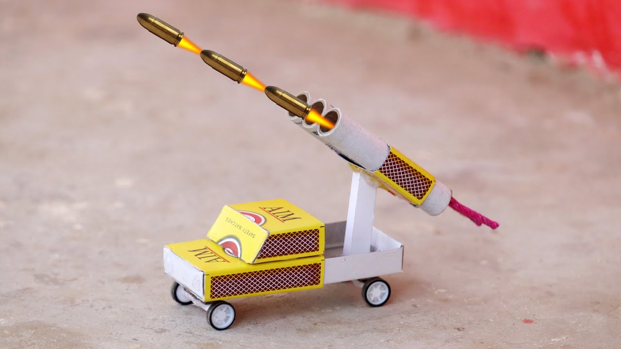 How To Make Matchbox Missile Launcher 