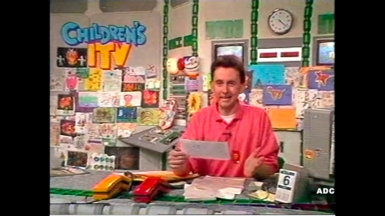 CITV Gary Terzza in-vision links & Thames adverts 6th November 1987