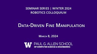 2024 Winter Robotics Colloquium: Liyiming Ke (Allen School)