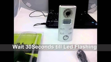 Sinopine SP62CWireless DIY Motion Alarm with camera video