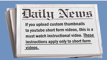 Youtube is changing the custom thumbnails you upload for short form videos and not telling you.