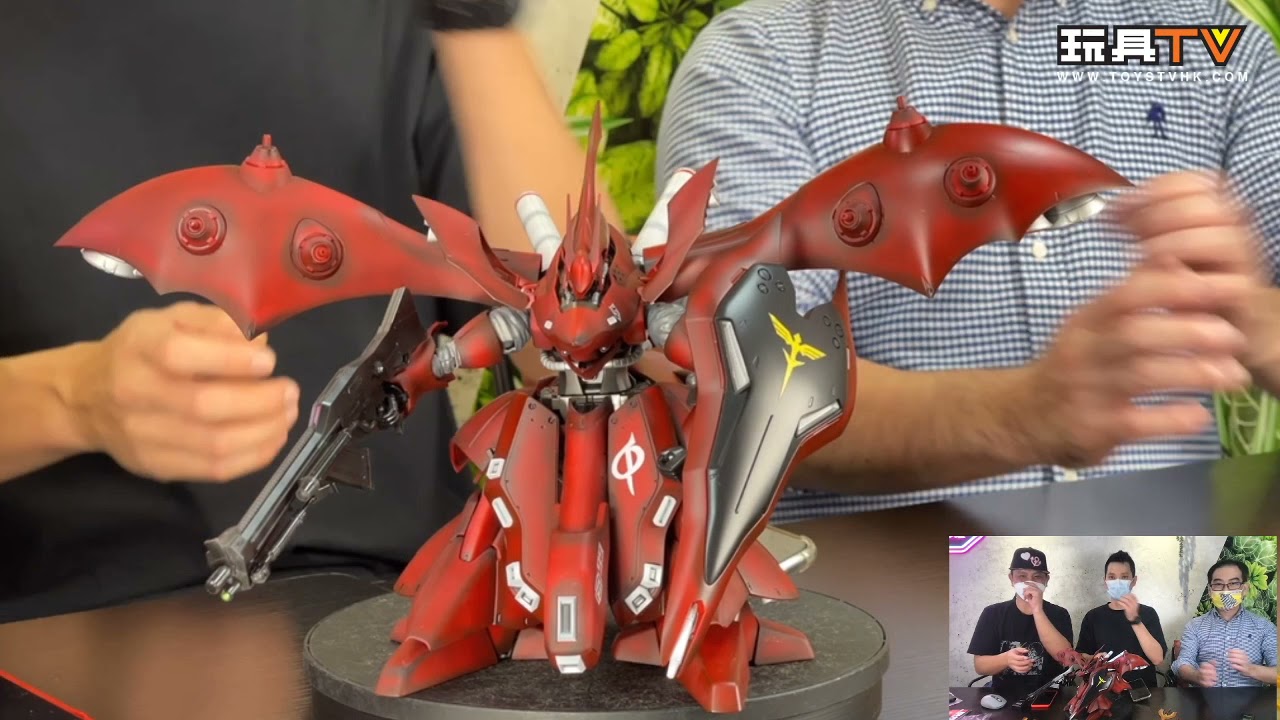 爆玩具」HG 1/100 MSN-04II Nightingale 夜鶯- YouTube