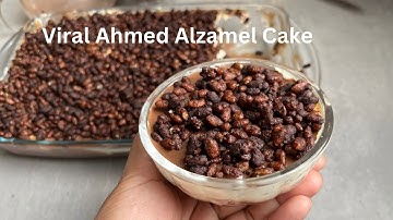 Viral Ahmed Alzamel Cake | Lazy Cat Cake | No Bake Dessert