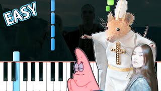 Video thumbnail of "ERA - Ameno Easy Piano Tutorial"