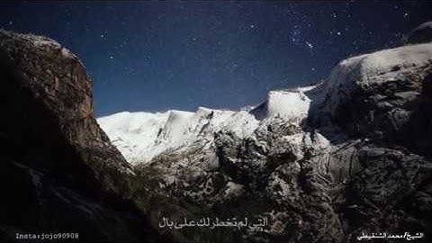 مادمت تقرأ الأذكار أبشر بكل خير- الشيخ محمد الشنقيطي