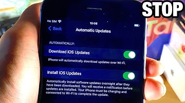 How To Turn OFF / BLOCK Automatic Software Updates on ANY iPhone or iPad [EASY]