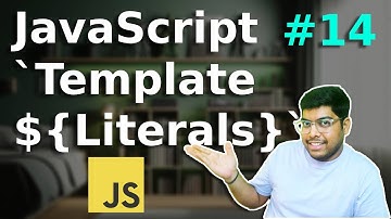 #14 Template Literals ES6 Feature in JavaScript | Hindi
