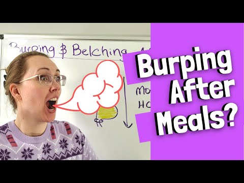 Burping and Belching After Meals