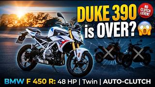 BMW F 450 R First Look: 48HP, Twin-Cylinder, NO CLUTCH NEEDED!