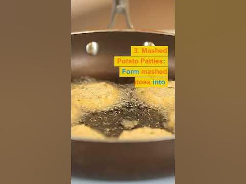 Leftover Mashed Potatoes Recipes #shorts Quick Snacks Recipe With