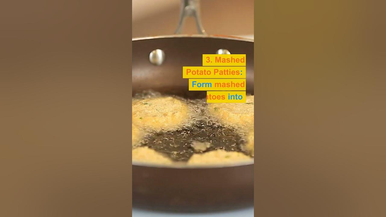 Leftover Mashed Potatoes Recipes #shorts Quick Snacks Recipe With