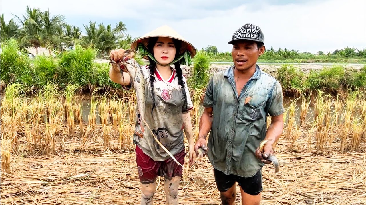 Em chủ quán Tâm Như thử thách anh Núi leo dừa bắt cá tay không có thưởng và cái kết bất ngờ.