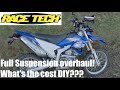 I put RaceTech Gold Valves and Springs on my WR250R | First impressions and how much did it cost?