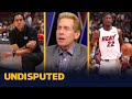 Jimmy Butler, Erik Spoelstra get into HEATED argument during Heat vs. Warriors | NBA | UNDISPUTED