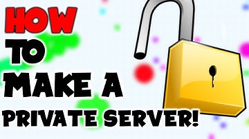[TUTORIAL] AGAR.IO - MAKE A PRIVATE SERVER 2016 (SOLO)