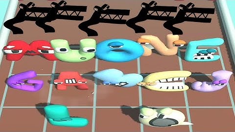 Merge Alphabet Lore Run level 41- Gameplay Walkthrough Android iOS