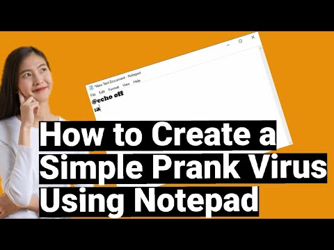 How to Create a Simple Prank Virus Using Notepad | SL TECH