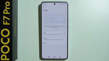 Does POCO F7 Pro Have Screen Casting/Mirroring?