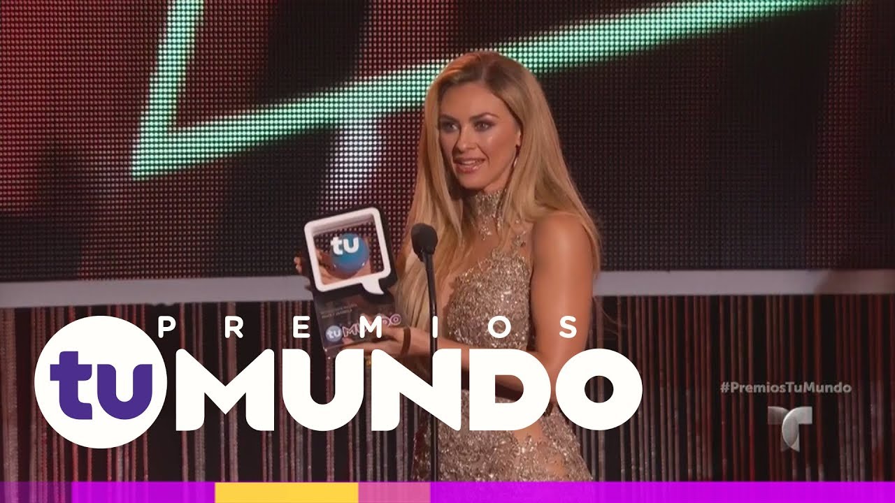 Aracely Arámbula gana como Protagonista Favorita | Premios Tu Mundo 2017 | Entretenimiento