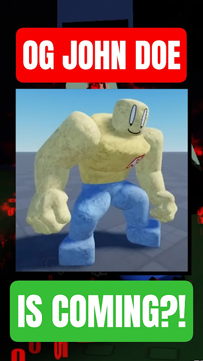 John Does ORIGINAL DESIGN is Coming As A SKIN in Forsaken?! 👀 #forsaken #roblox #shorts