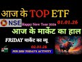 “01 Jan Top ETFs में भारी Demand! FII–DII का बड़ा डेटा आउट | Friday ke मार्केट का तगड़ा View 📉📈”