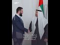 مشاهد من زيارة الرئيس أحمد الشرع إلى دولة الإمارات