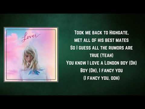 Taylor Swift London Boy Lyrics