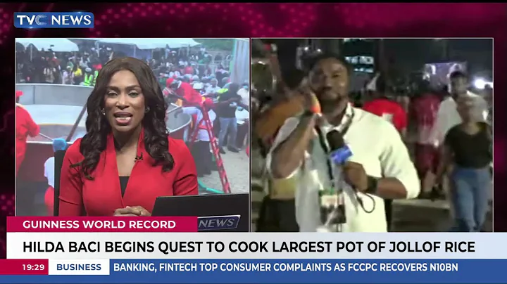 Hilda Baci Cooks Largest Pot Of Jollof Rice