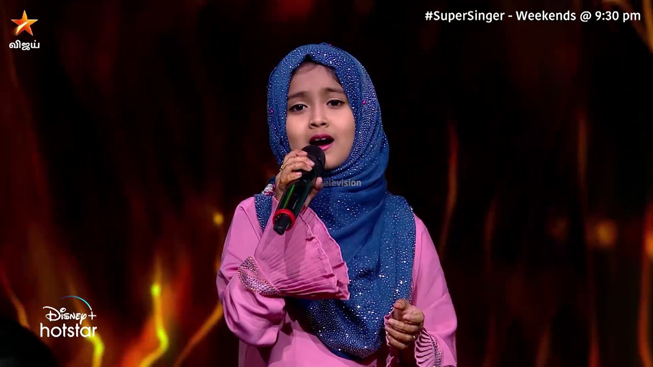  performance  super   Rihana    Super Singer Junior 8