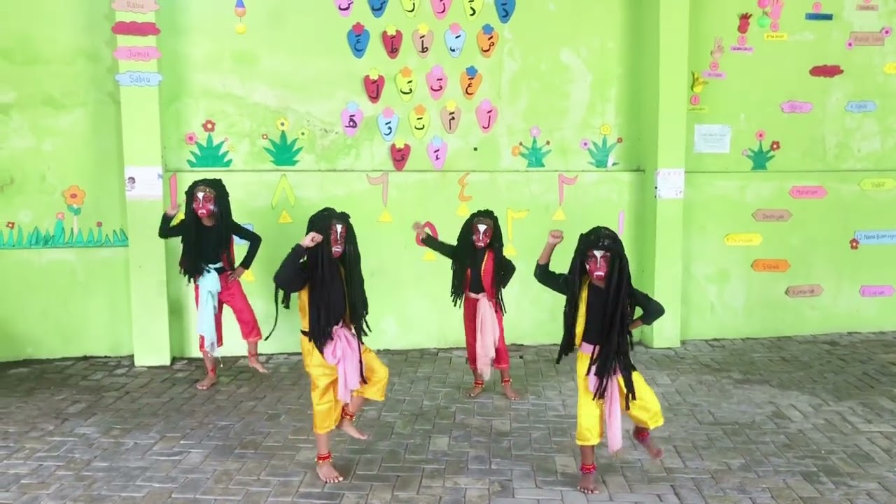 Tari Buto Buto Galak TK ABA BAKUNG