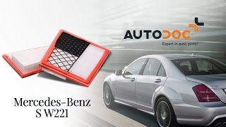 Réparation MERCEDES-BENZ Classe S par soi-même - voiture guide vidéo
